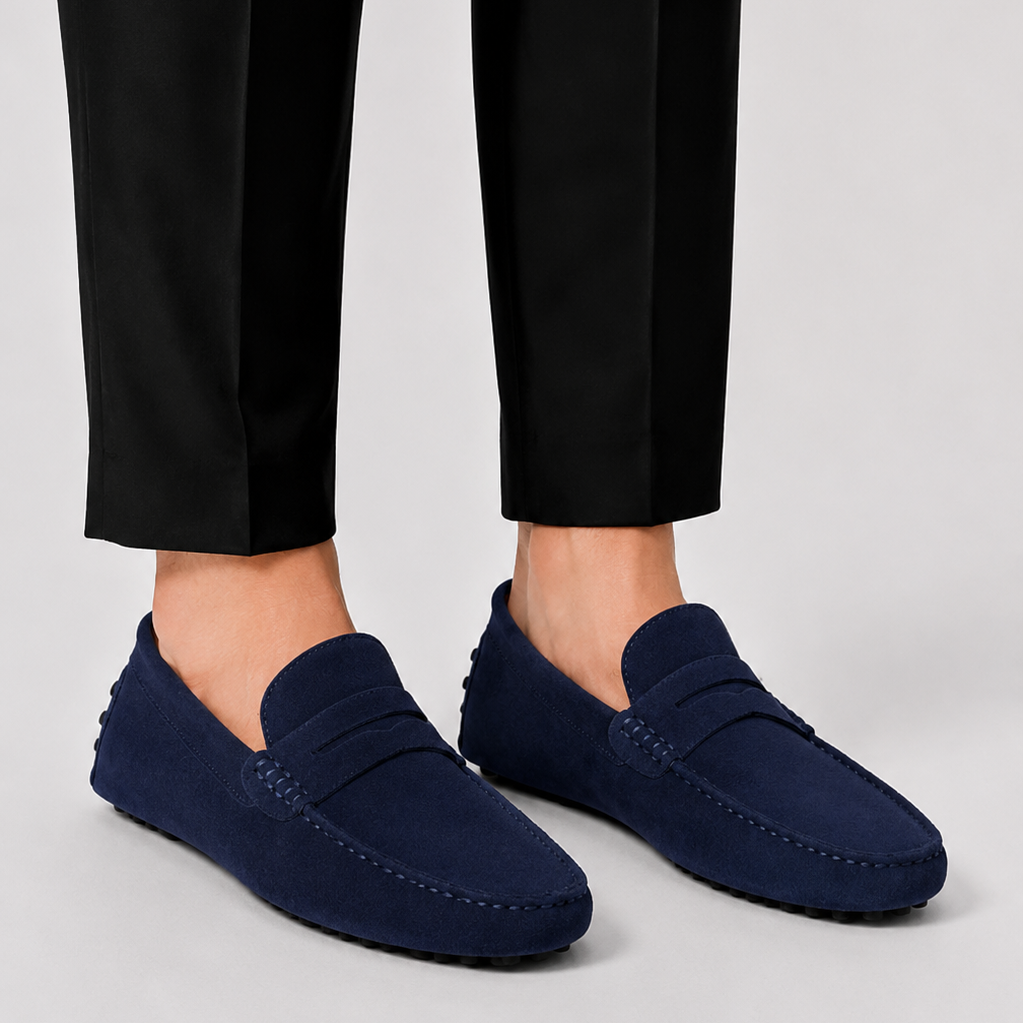 Sevana | Heren Suède Loafers