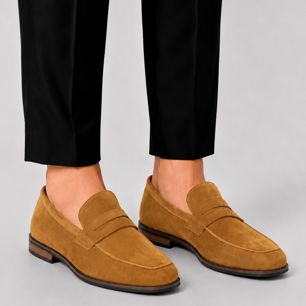 Sevana | Heren Suède Loafers