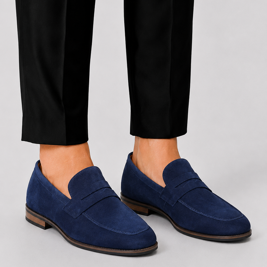 Sevana | Heren Suède Loafers
