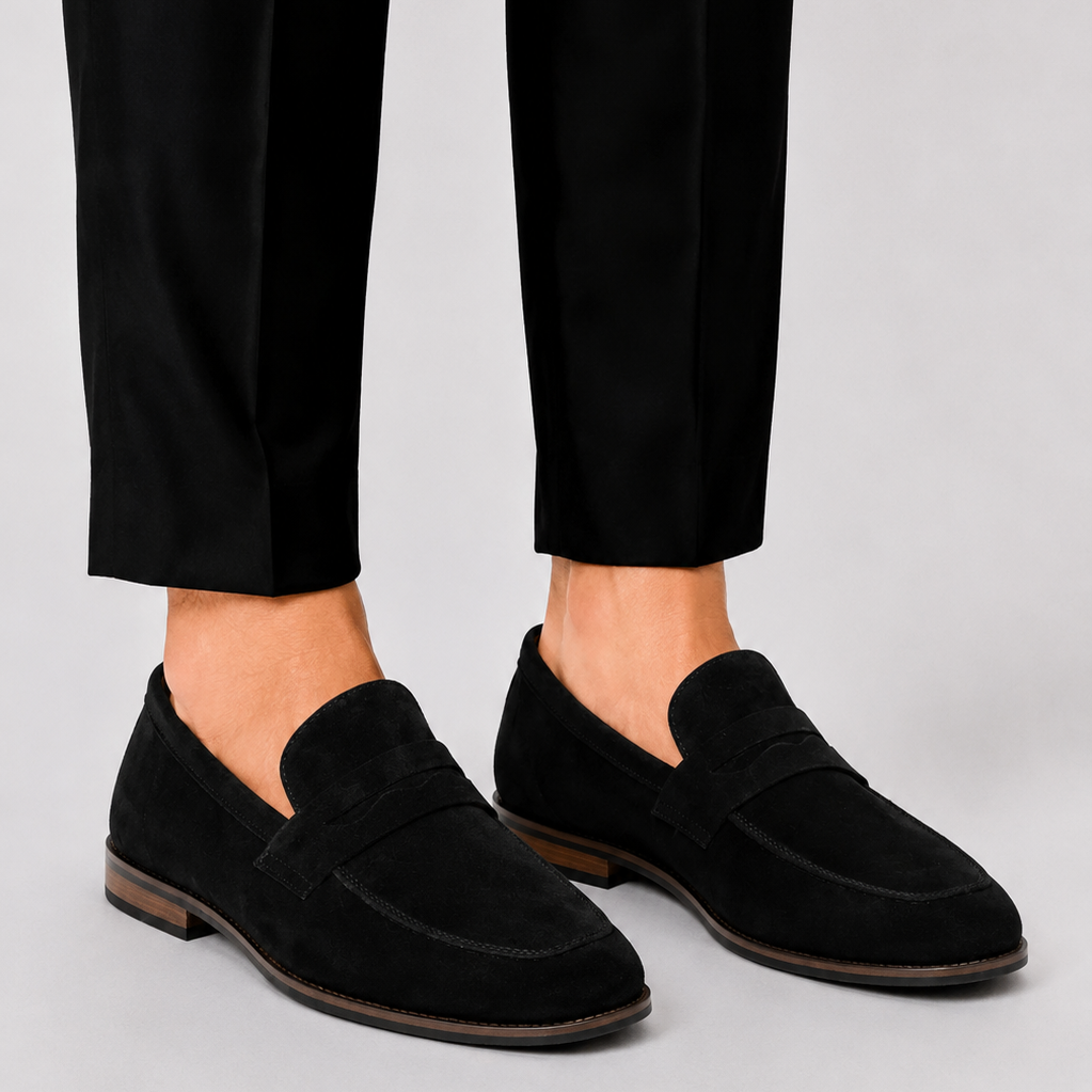 Sevana | Heren Suède Loafers