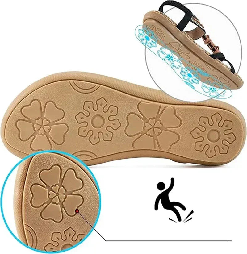 Lunarelle OrthoGlide Luxe Sandalen