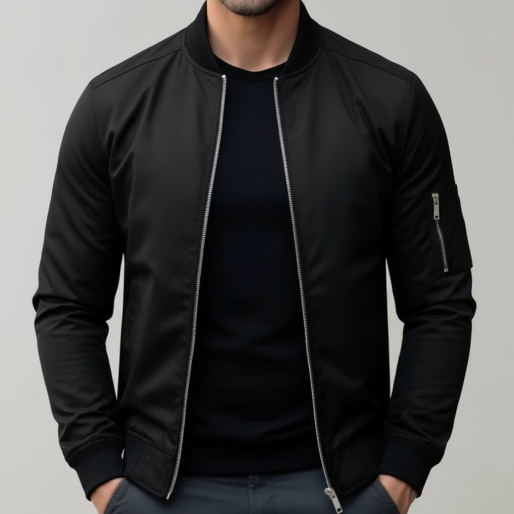 Sevana | Heren Slim-Fit Bomberjack