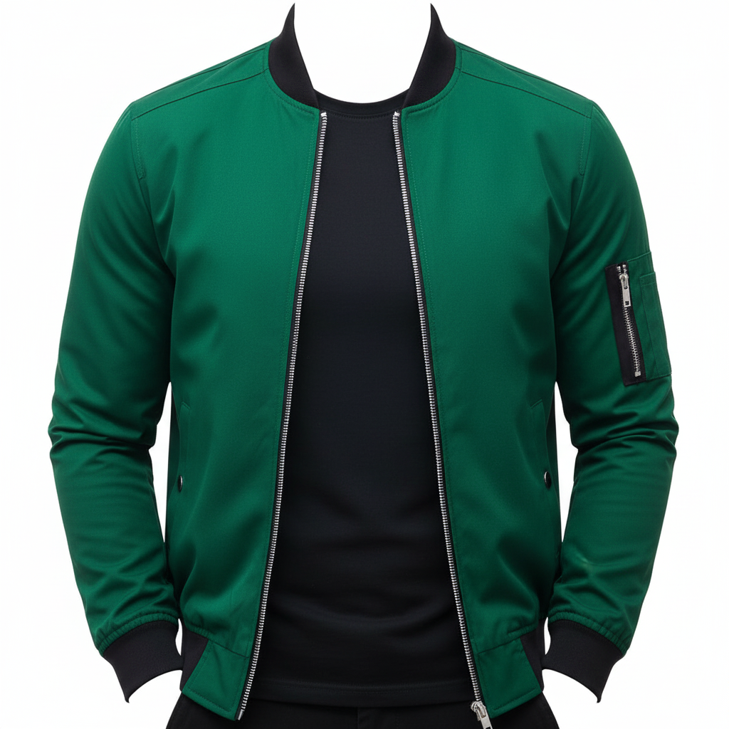Sevana | Heren Slim-Fit Bomberjack