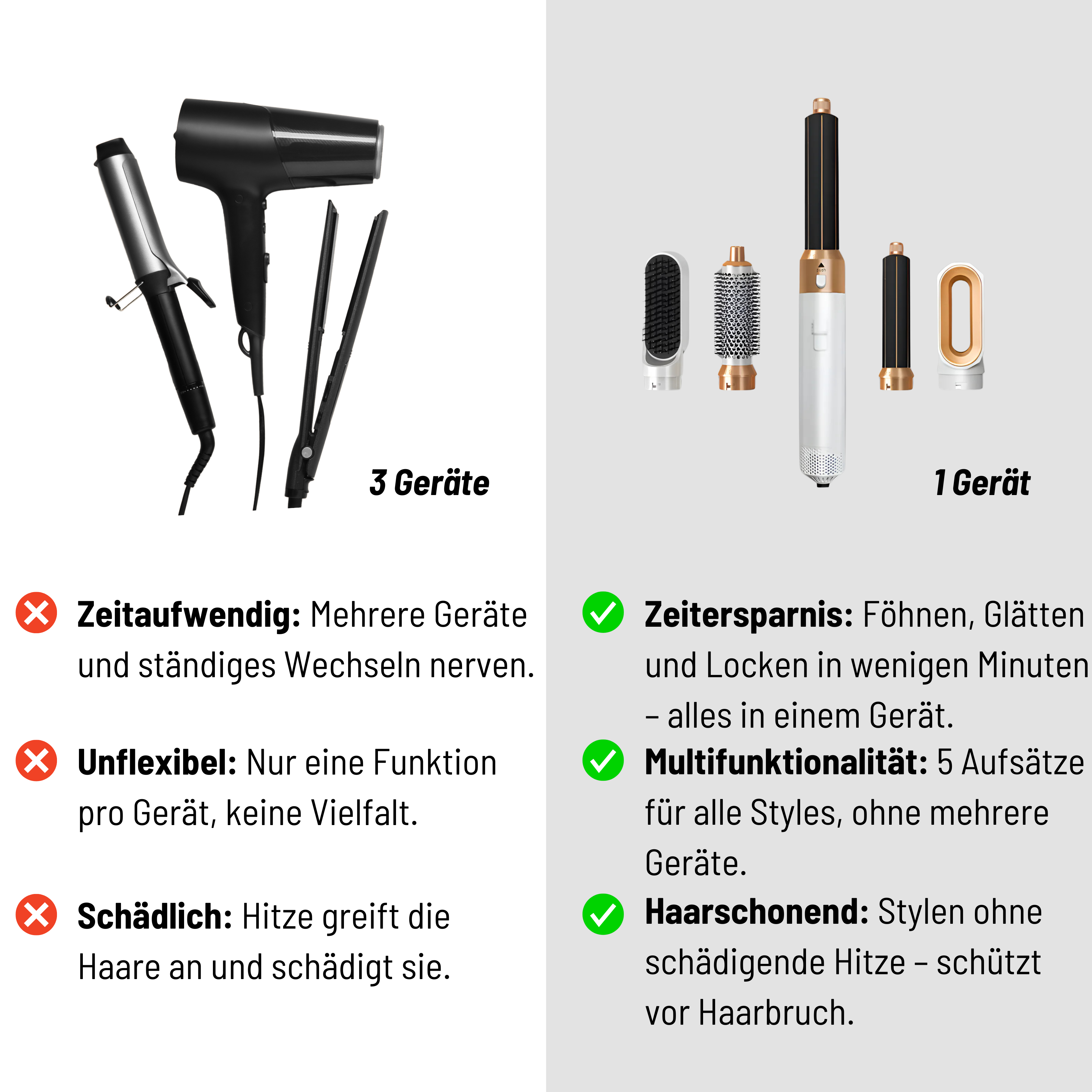Shimzo Grow | 5 in 1 Luxe Haarstyler