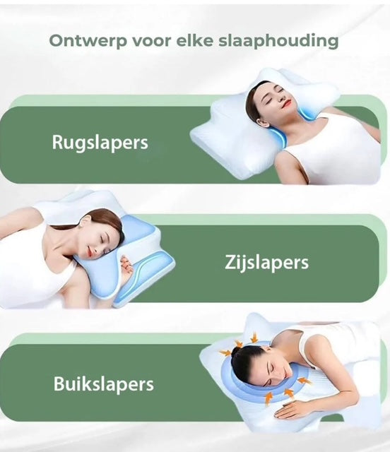 Anti Nekpijn Kussen | Voor een comfortabele nachtrust