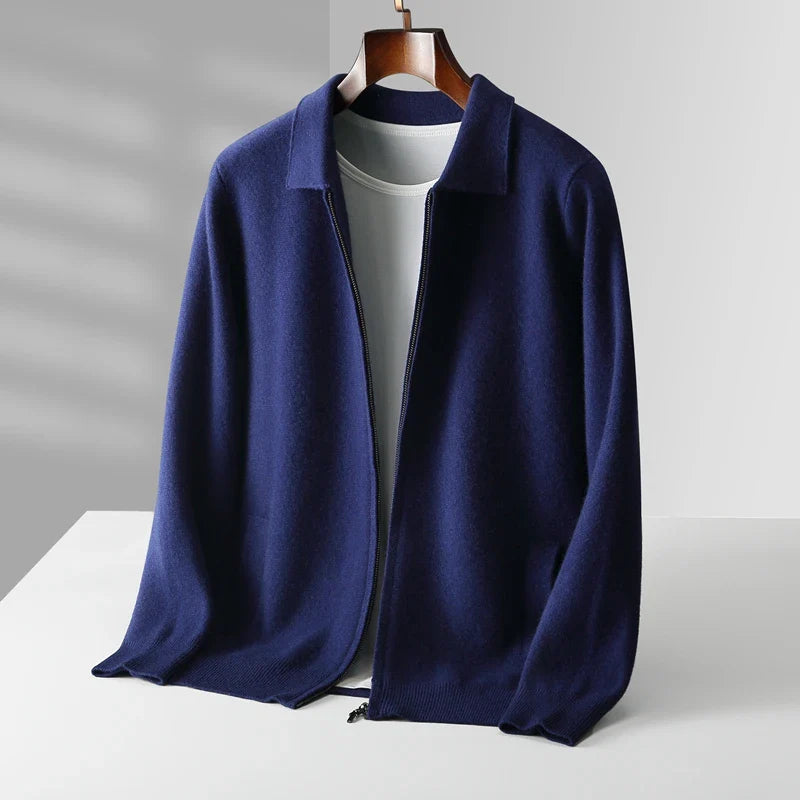 Sevana | Heren Kasjmier Vest Met Rits