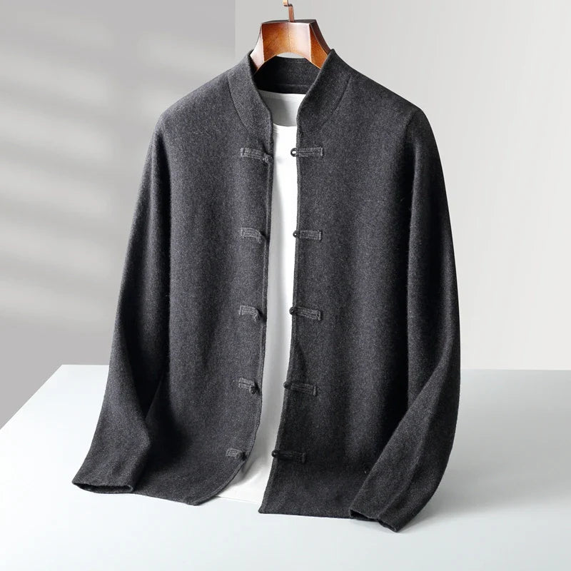 Sevana | Heren Kasjmier Vest Met Kraag