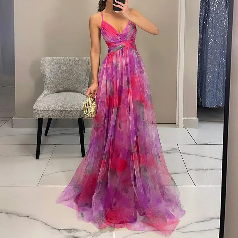 Serena Etherische Maxi Jurk