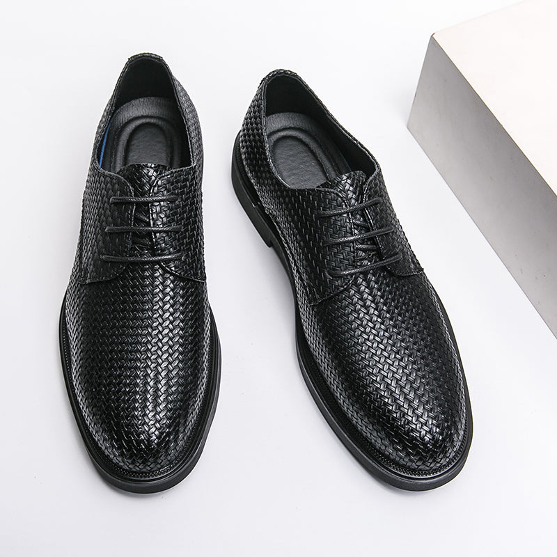 Santiago™ Oxfords i äkta läder