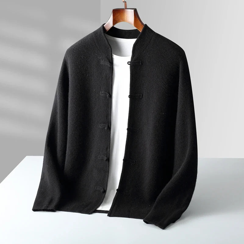Sevana | Heren Kasjmier Vest Met Kraag