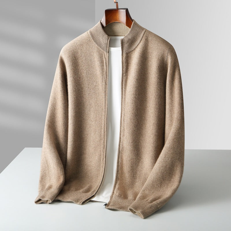 Sevana | Heren Kasjmier Vest Met Rits