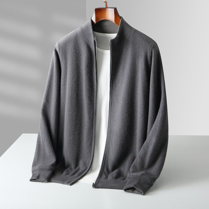 Sevana | Heren Kasjmier Vest Met Rits