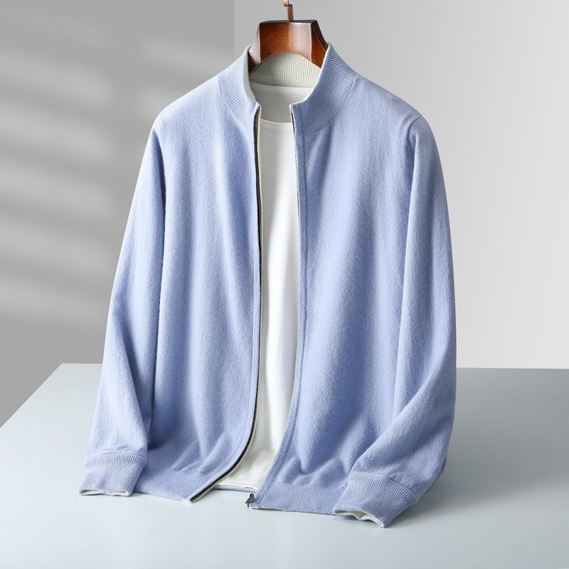 Sevana | Heren Kasjmier Vest Met Rits