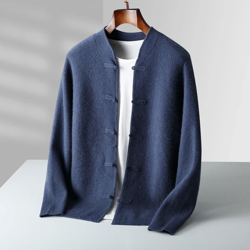 Sevana | Heren Kasjmier Vest Met Kraag