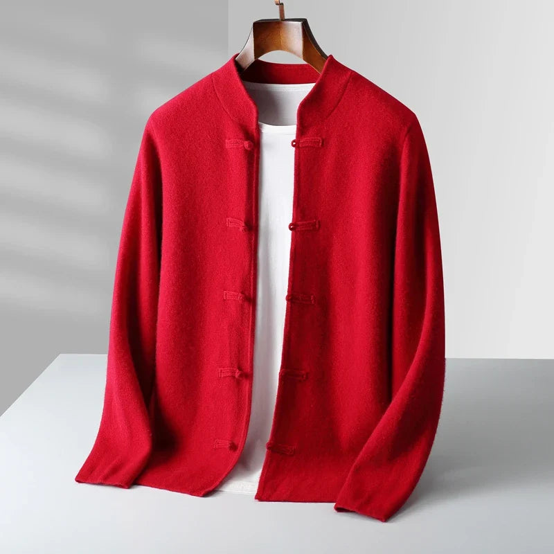 Sevana | Heren Kasjmier Vest Met Kraag