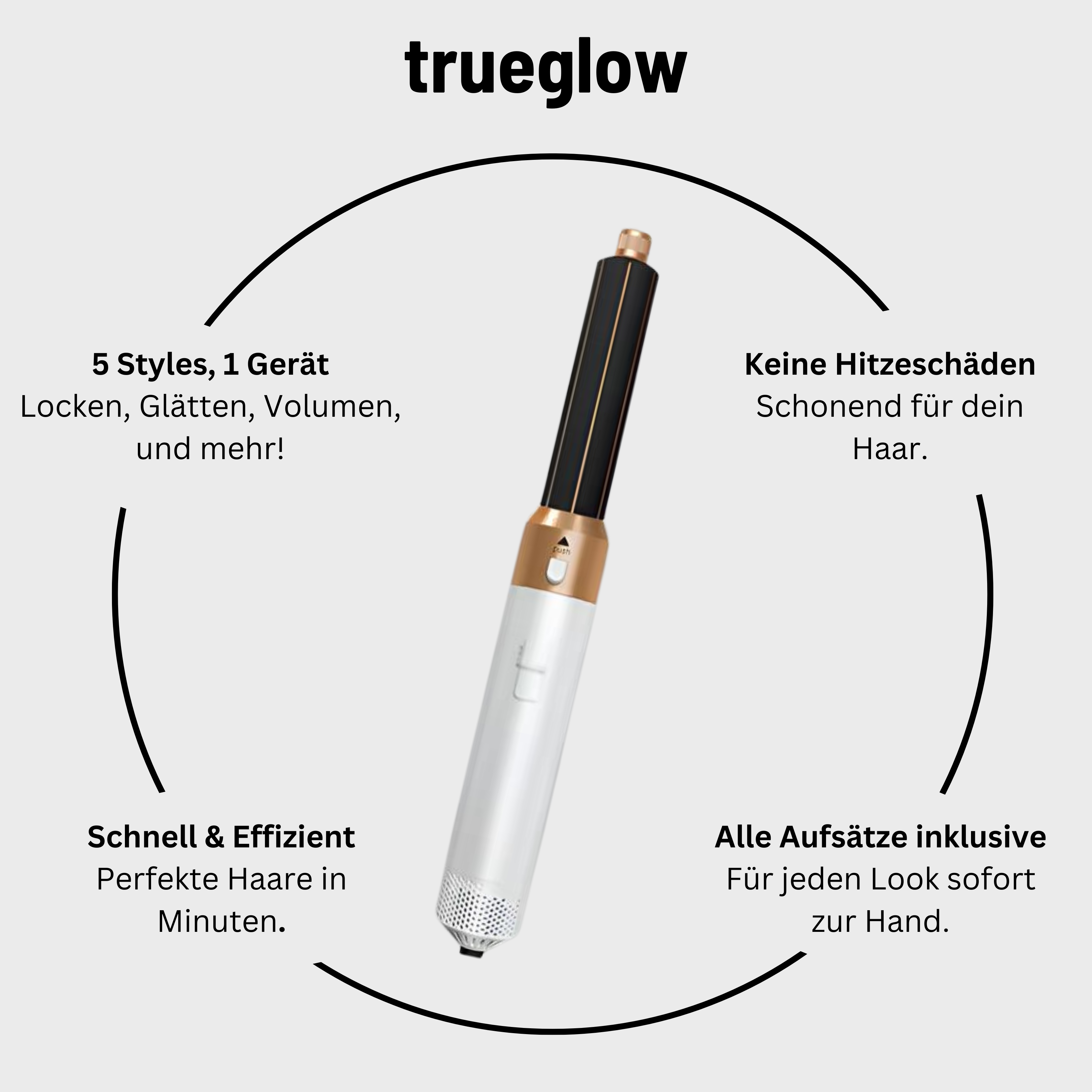 Shimzo Grow | 5 in 1 Luxe Haarstyler