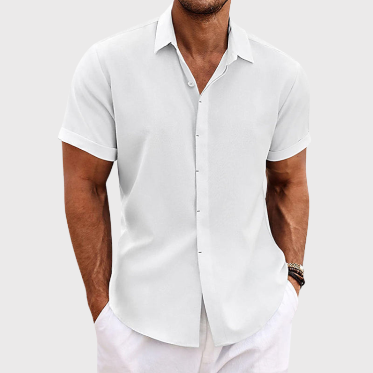 Sevana | Heren Linnen Zomerhemd