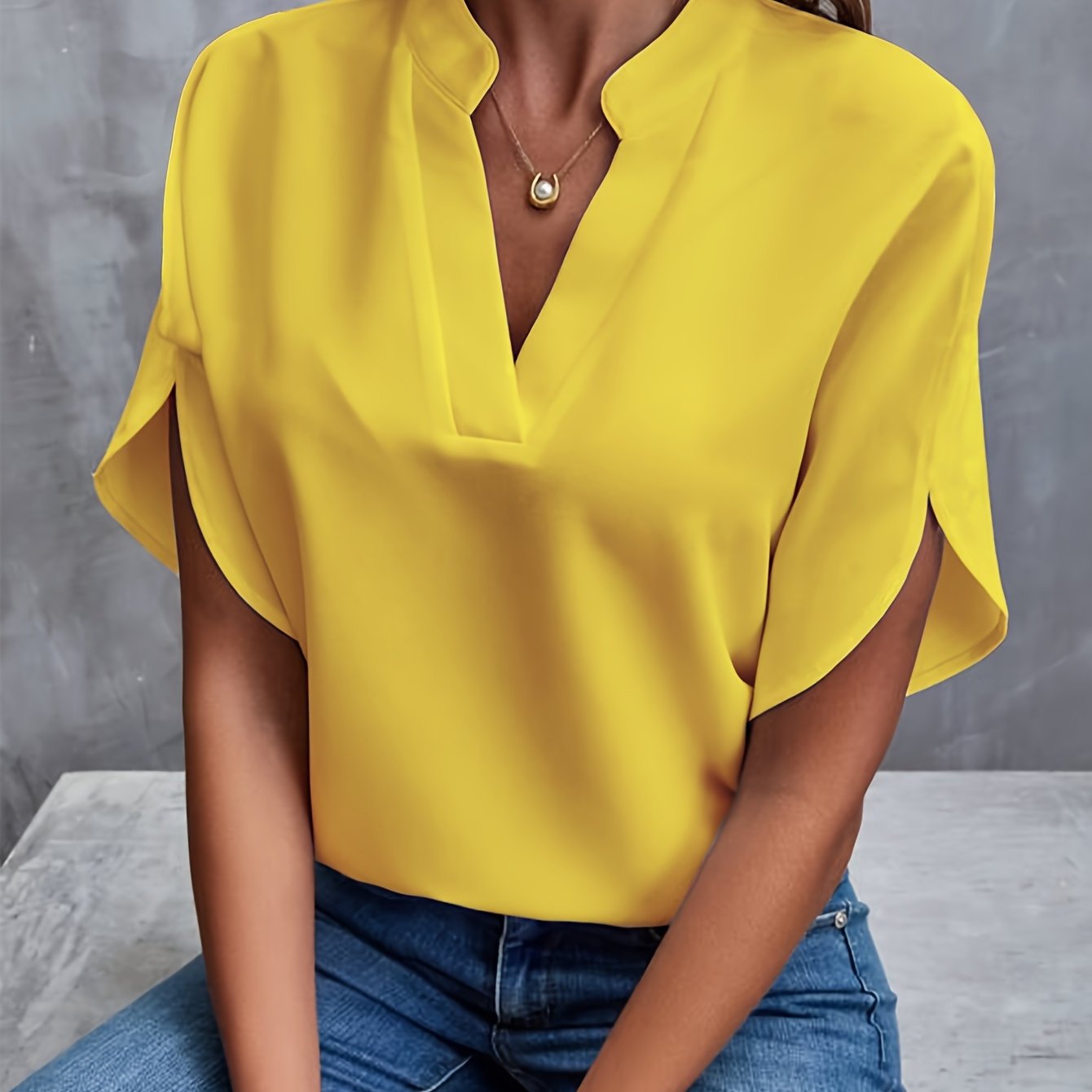 Vivi™ Snygg blus kvinnor