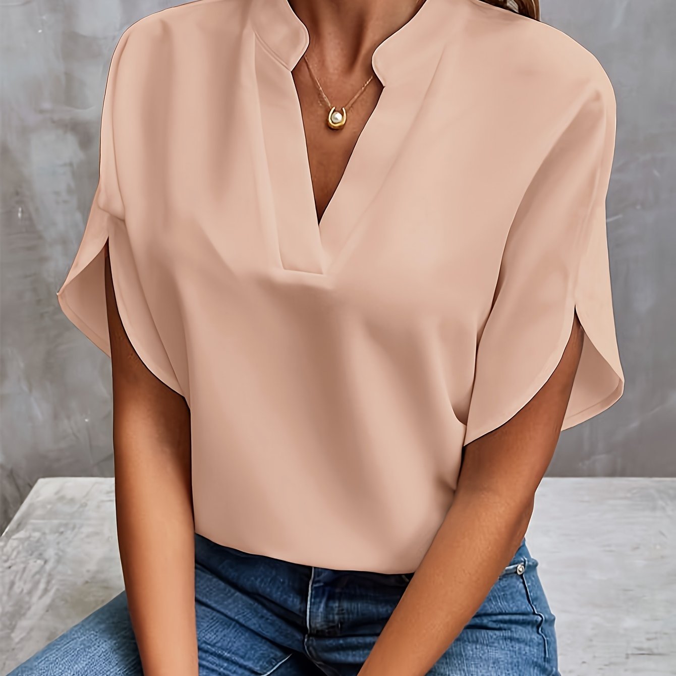 Vivi™ Snygg blus kvinnor