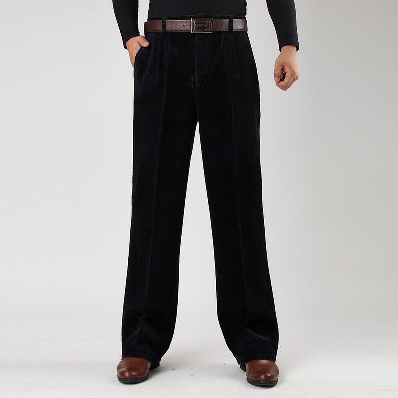 Sevana | Heren Corduroy Wijde Broek