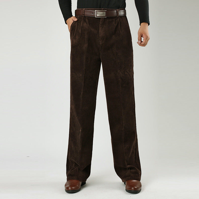 Sevana | Heren Corduroy Wijde Broek