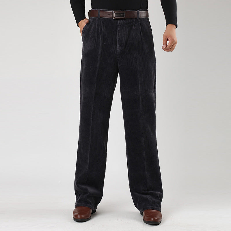 Sevana | Heren Corduroy Wijde Broek