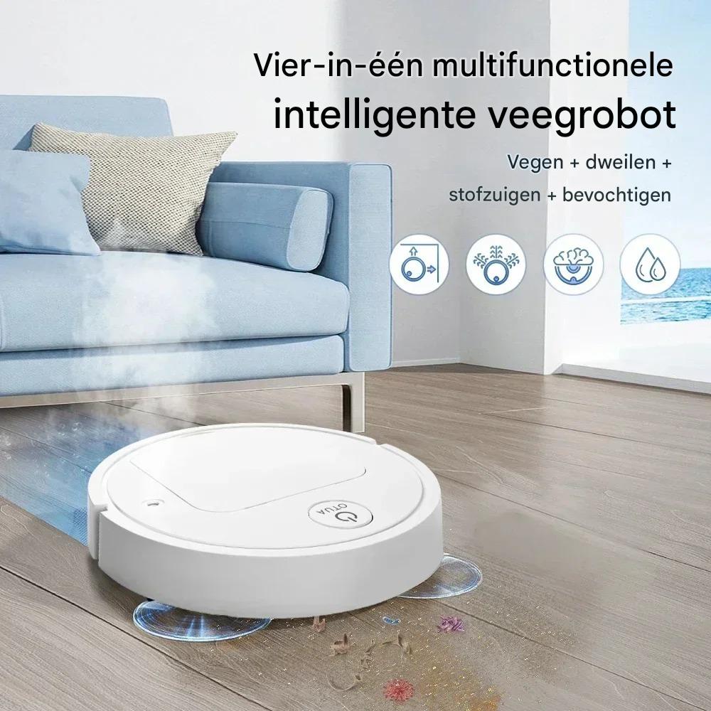 CleanBuddy Pro | Nooit meer zelf dweilen of stofzuigen
