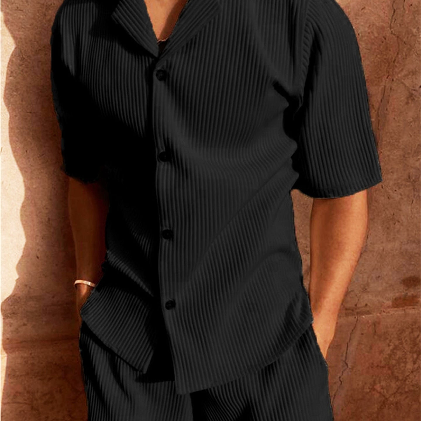 Sevana | Heren Relaxte Short Set