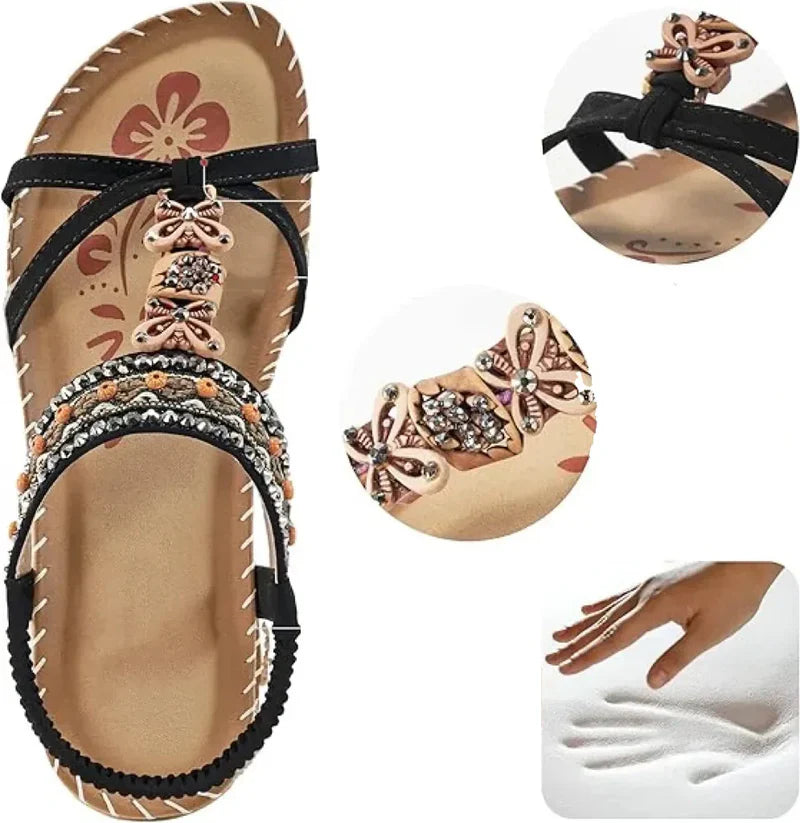 Lunarelle OrthoGlide Luxe Sandalen