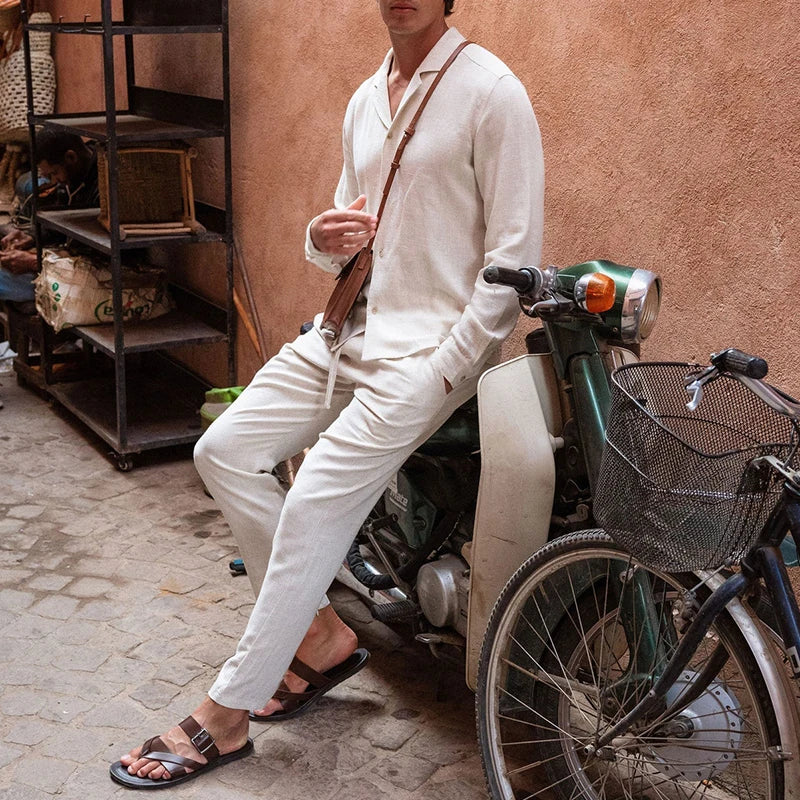 Oskar™ Vintage Casual Set för män