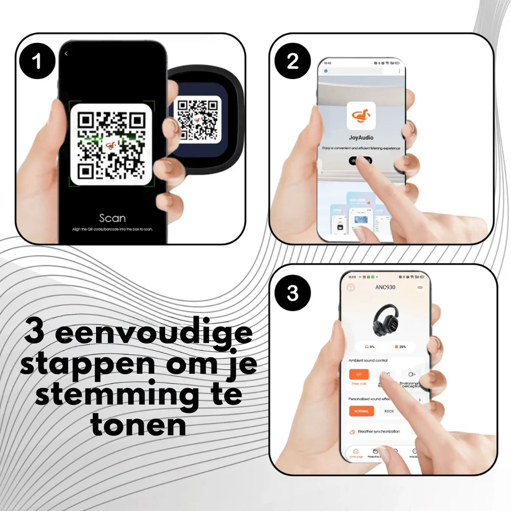 AudioLicht Hybride Koptelefoon