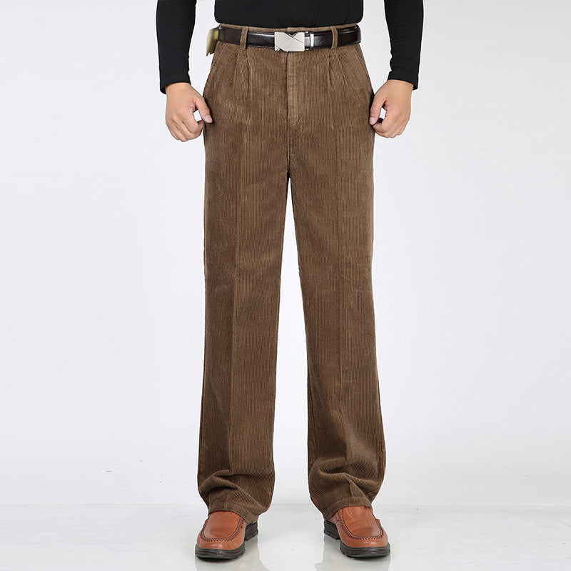 Sevana | Heren Corduroy Wijde Broek