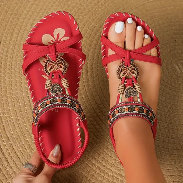 Lunarelle OrthoGlide Luxe Sandalen