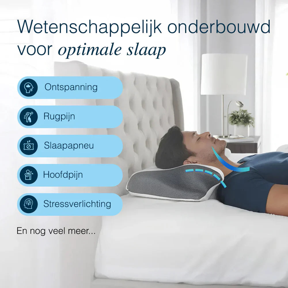 Anti Nekpijn Kussen | Voor een comfortabele nachtrust